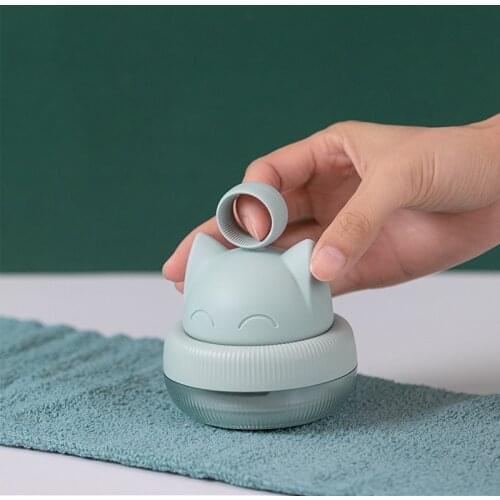 YOUPIN 3LIFE New Creative Cute Cat Portable Hairball Trimmer Shaver Rechargeable Clothes Hair Remover Household Electric Shaver