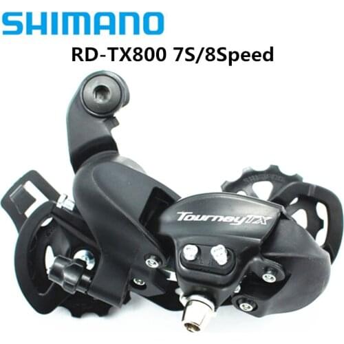 SHIMANO RD-TX800 rear mountain bike compatible 7/6 speed rear derailleur compatible with 11/14T flywheel brand new original