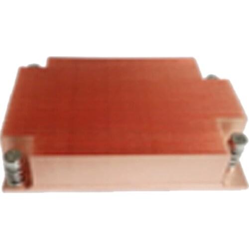 1pcs Laser Copper Heat Sink Graphics Card Memory TEC Cooling Plate 117mm Length 76mm Width 24mm Height