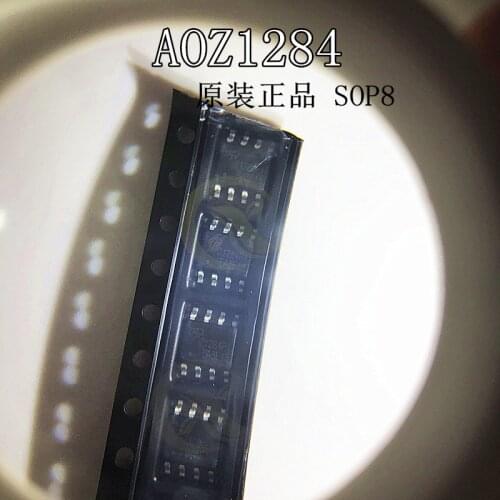 AOZ1284PI encapsulation SOP8 printing 1284PI switch voltage regulator original products