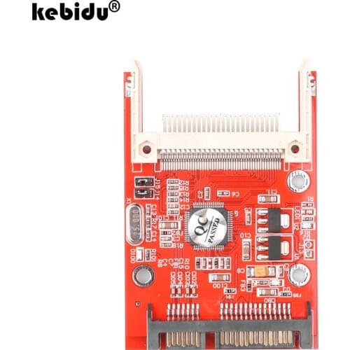 Kebidu 2.5" 22Pin converter Adapter Compact Flash Serial ATA HDD Hard Disk Card CF To Sata adapter CF Compact Flash Merory Card