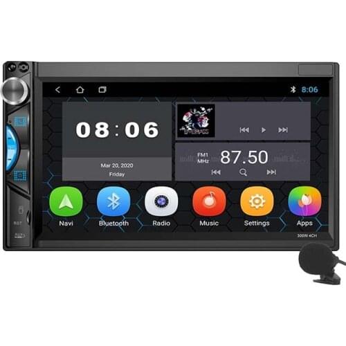 GRAND 2+32G 2 Din 7 Inch Touch Screen Android Car Stereo Wifi Radio con gps para auto