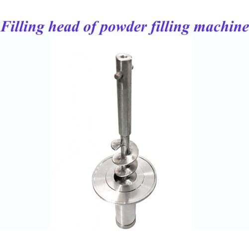 Automatic Powder Filling Machine Filling Nozzle Screw Rod φ21-69mm filling head