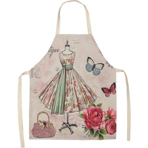 Bags and shoes pattern apron for kitchen kitchen apron women Apron for kitchen aprons for women customizable apron Child apron