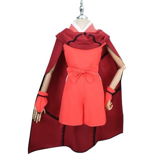 2021 Hot Anime Yashahime: Princess Half-Demon もろは Cosplay Halloween Women Costume Leisure Daily Set