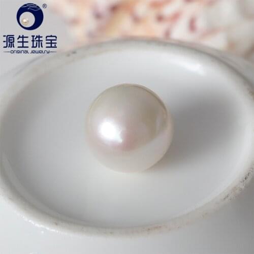 [YS] 14-16mm AAAA Perfect Round Natural Cultured Freshwater Pearl Edison Pearl Loose Loose