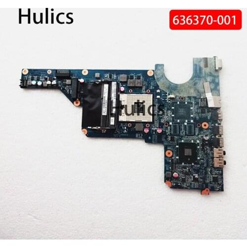 Hulics Original 636370-001 for HP PAVILION G4 G4-1000 G6 G6-1000 G7 G7-1000 laptop motherboard HM55 DA0R12MB6E0 DA0R12MB6E1
