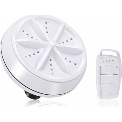 Mini Ultrasonic Washing Machine Portable Turbo Personal Rotating Washer Convenient Travel Home Business Travel USB