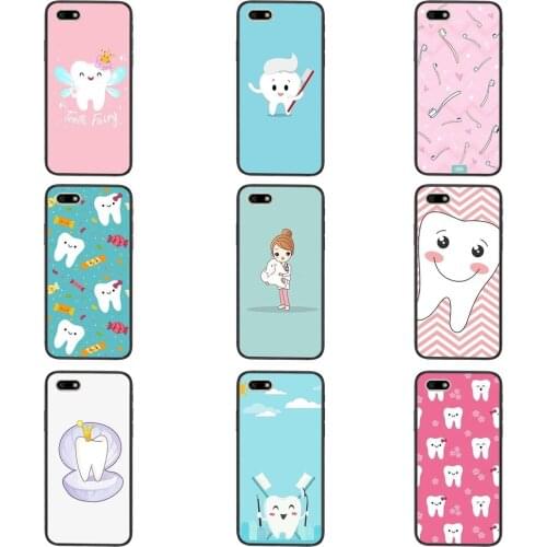 Mobile Phone Bags Case Femmes Dentist Dental Crowned Tooth For Huawei Honor 9X 9I 9A 8X 8S 20S 20i 20 Pro V40 10X Lite