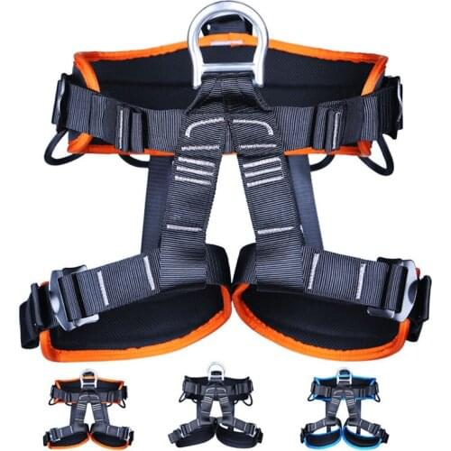 Outdoor Tree Surgeon Arborist Rock Climbing Harness Falling Protection Safety Belt Rappelling Escalade Equipment