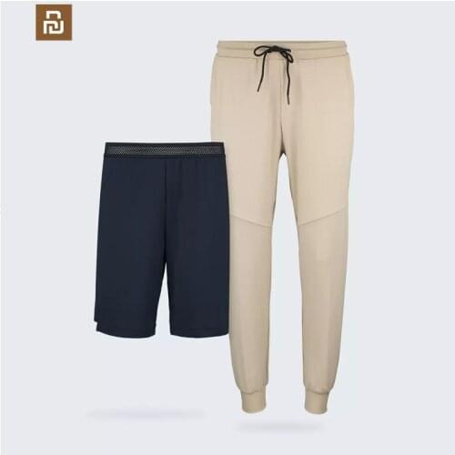 New xiaomi 3D three-dimensional suspension ice quick-drying sports pants mens shorts mens summer running casual pants