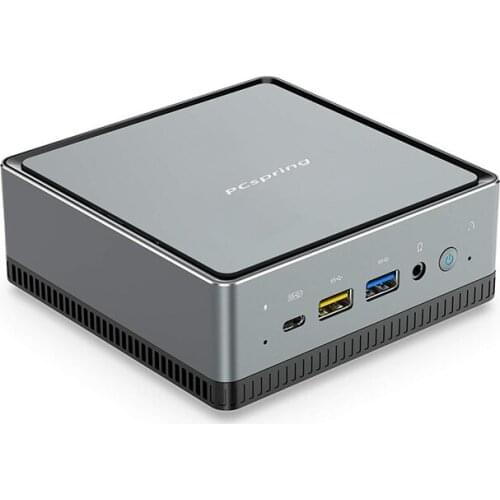 PCspring Mini PC,Intel x5-Z8350 HD Graphics Mini Computer,Windows 10 64-bit,DDR3L 2GB/32GB eMMC/4K/2.4G/5G WiFi/BT 4.2