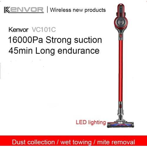 Kenvor Jingai portable wireless vacuum cleaner household powerful high power charging cordless, large suction, mite suction