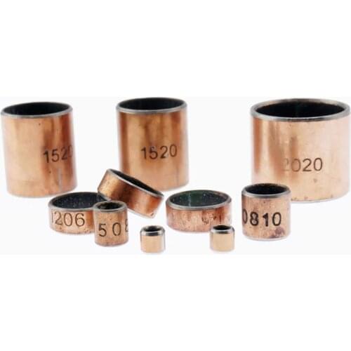 5PCS Inner Diameter 14 15 16 17mm SF-1 Self-lubricating Bearing Oilless Bushing Sleeve Height 10-25mm