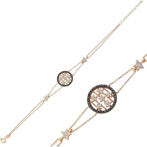 Silverlina Silver Star Ladies Bracelet