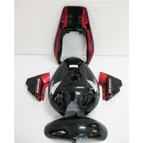 Brand new ABS black red mechanical injection molding fairing kit for honda CB400 VTEC 3 bodywork fairing cb 400 vtec3