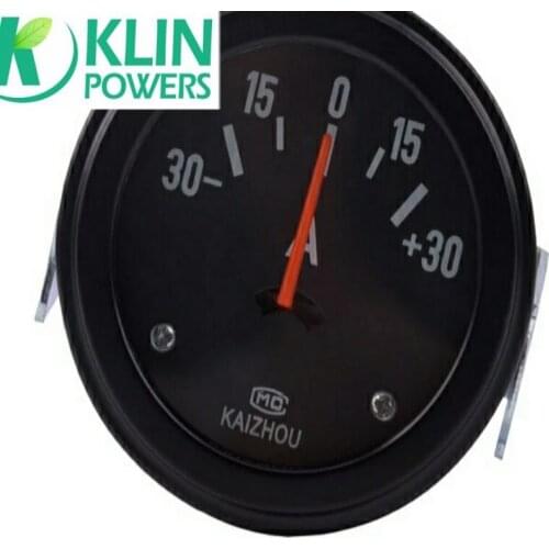 12V 24V Current Meter 30A Ammeter Gauge Diesel Generator Parts