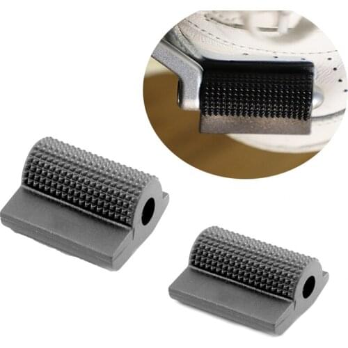 2PCS Universal Motorcycle Shift Gear Lever Pedal Rubber Cover Shoes Soft Protector Foot Peg Toe Gel for Honda Yamaha Accessor