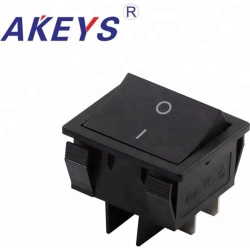 3PCS KCD2-302-6P 30mm*35mm 6 pins 3 Position Rocker Switch for bus door parts