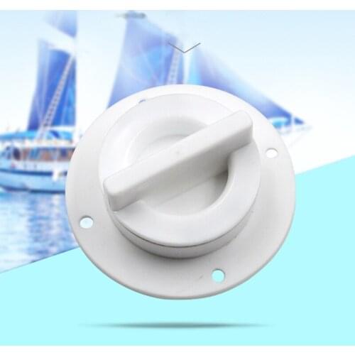 Boat Accessories White ABS Drain Holes Plugs Fit for 9cm Outer Diameter Holes Fishing Boat Replacement Parts