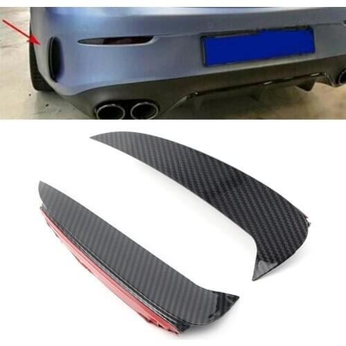 Car Rear Bumper Spoiler Side Air Vent Trim Cover For Mercedes Benz W238 C238 E-Class Coupe E250 E300 E400 E500 2016 2017 2018