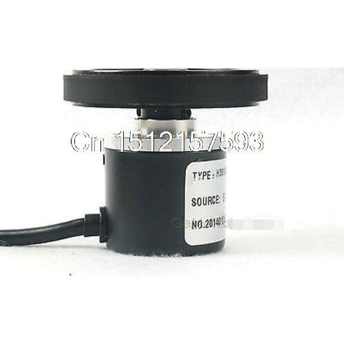Encoder 400P/R Incremental Rotary Encoder AB Phase Encoder 6mm Shaft & Wheel