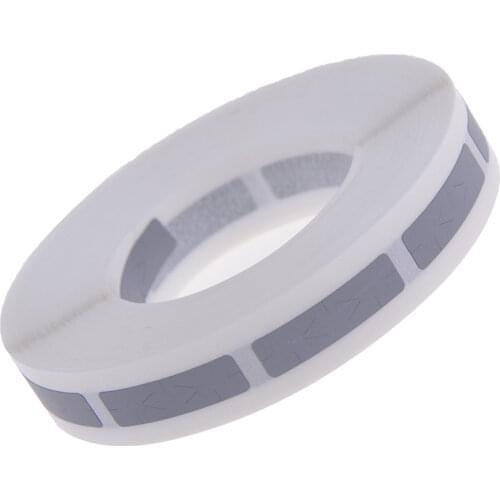 1000Pcs silver rectangle adhesive scratch off labels stickers cards tickets metal 6*22mm