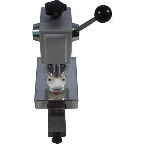 Button Cell Electrode Hole Disc Hand Hydraulic Punching Machine Manual Disc Cutting Equipment For Coin Cell