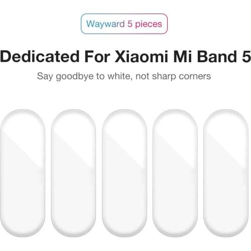 Hydrogel Soft Screen Protectors for Xiaomi Mi Band 5 4 3 2 Protective Film Smart Watch Wristband Xiaomi Miband Accessories