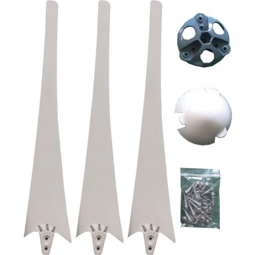 Horizontal wind turbine high strength carbon fibers blades 550mm 600mm 650mm 750mm 810mm blades for wind generator