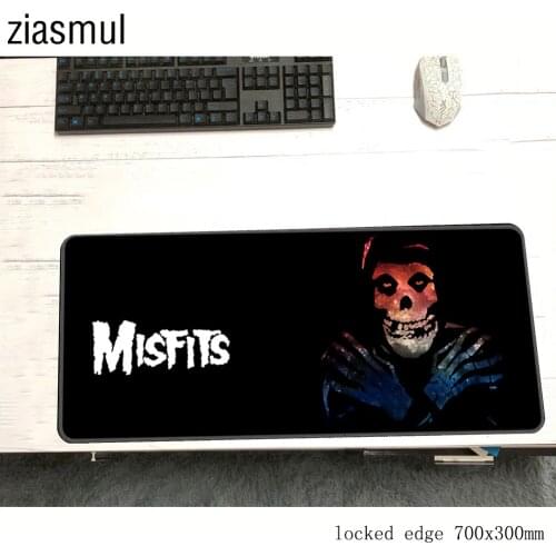 Misfits padmouse 700x300x2mm gaming mousepad game locrkand mouse pad gamer computer desk Natural Rubber mat notbook mousemat pc