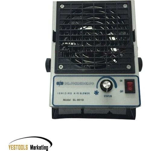 SL-801D DC Ionizing Air Blower Static Elimination Fan Desktop DC Lionizing Blower Air Lonizer