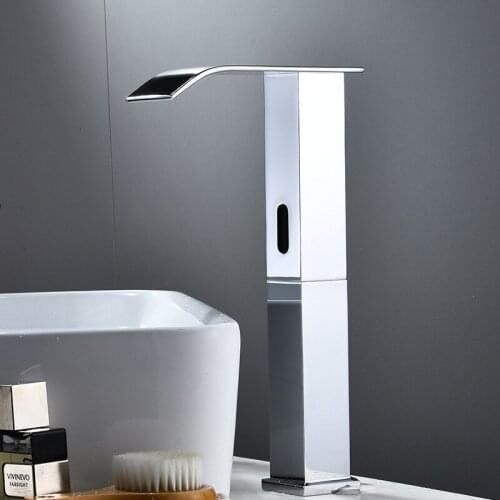 Copper Automatic Induction Faucet Wash Basin Induction Faucet used By Medical Device To Wash Your Hands