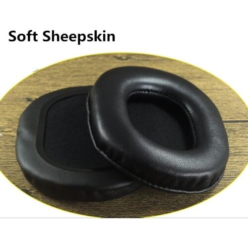 Soft Sheep Skin For Audio-Technica MSR7 ATH-M20 M30 M40 M50 M50X M70X Headphones Foam Ear Pads Cushions 10.25