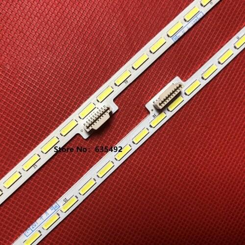 100% New 2PCS (Left+ Right) For Led backlight strip LG lnnotek 55inch 7020pkg 40EA 74.55t21.001 58.55t21.002