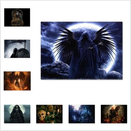 Wholesale/dropshopping Nordic Horror 3D Skull Printed Carpets for Living Room Area Rug Soft Flannel Halloween Party Decor Carpet