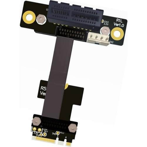 Riser M.2 WiFi A.E Key A+E To PCI-e x4 Extender Adapter Card Cable Gen3.0 AE-Key A E For PCIE 3.0 x1 x4 x16 M2 R52SF/R52SL/R52SR
