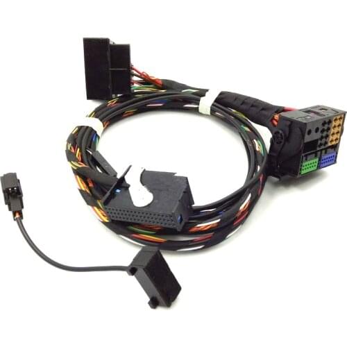 OEM RCD510 RNS510 730D Bluetooth Wiring Cable Wiring Plug and Play for VW Golf 6 MK6 Jetta Tiguan Passat CC B7 GTI Scirocco
