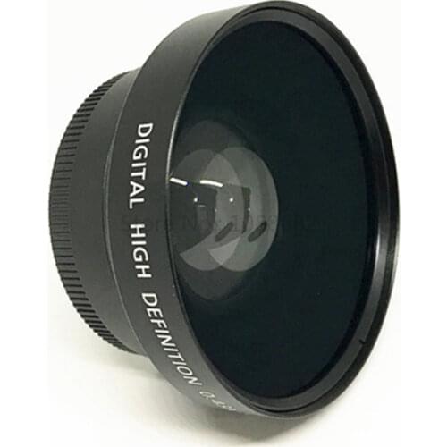 Jadkinsta 43mm 46mm 49mm 52mm 55mm 58mm High Resolution Deluxe Digital Lenses Adapter Wide Angle Lens Converter for DSLR Camera