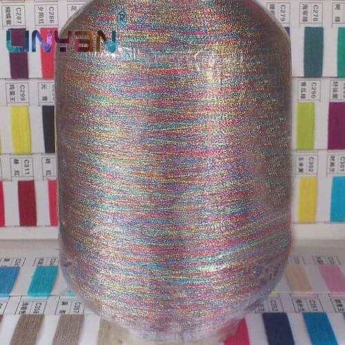 500g Golden silk embroidery thread summer style sewing thread yarn for knitting yarn for crochet machine knit yarn zl5