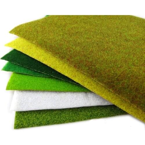 Nylon Grass Turf Kraft Paper Accessories Lawn Construction Sand Table Model Craft DIY Accessories