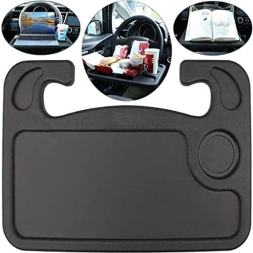 Car Table Steering Wheel Portable Car Laptop Computer Desk Mount Stand Coffee Goods Tray Board Dining Table Holder