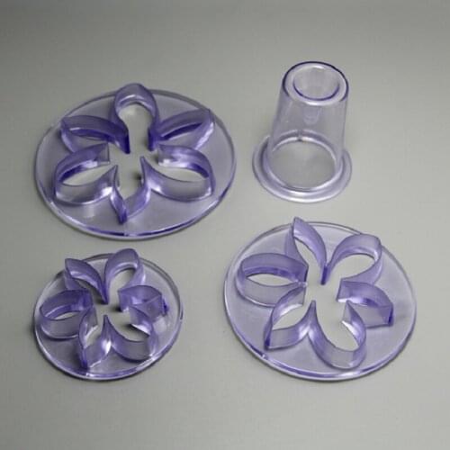 Free Shipping High Quality Daisy Shaped Cookie Cutters Cake Fondant Decorating Moulds Set