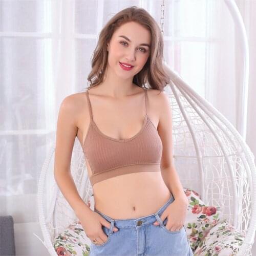 Sexy Push Up Bras For Women Seamless Underwear Female Brassiere Comfort Bralette Back Hollow Wireless Bra Sexy Lingerie