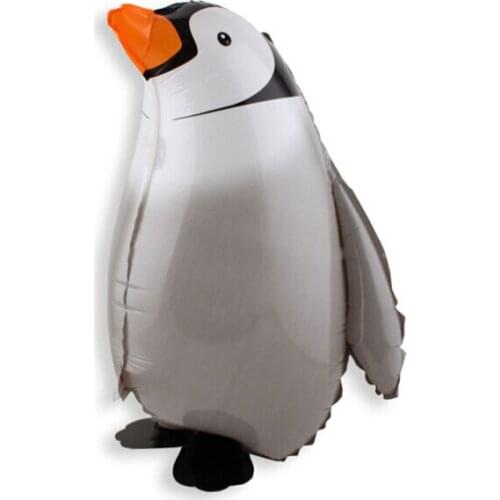 52*43cm Cartoon Walking Penguin Foil Balloons Birthday Wedding Party Decor Balloon Modeling Inflatable Air Balloon Toy Globos