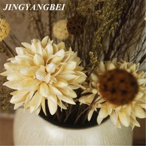 Diameter 9CM Magnolia Eight Immortals Handmade Dried Flowers Indoor Living Room Decoration Place Flower Arrangement Photograph P