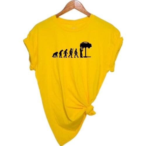 Womens T-shirt Harajuku girls oversize top letter jacquard round neck short sleeve loose summer T-shirt bear white T-shirt