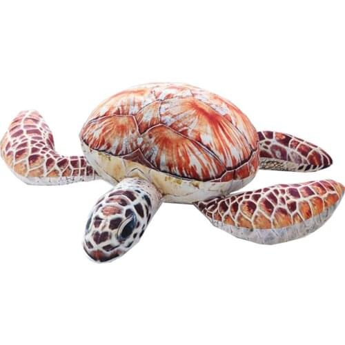 Simulation color turtle Children plush toy baby kids Sea animals pillow stuffed gift