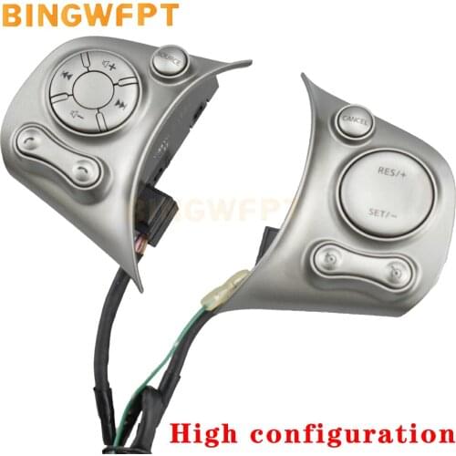 For Nissan March 2010-2015 sunny k13 2011-2016 steering wheel control buttons switch cruise function switch