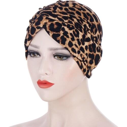 Multicolor print muslim turban bonnet women islamic inner hijab caps Arab wrap head scarves femme musulman turbante mujer